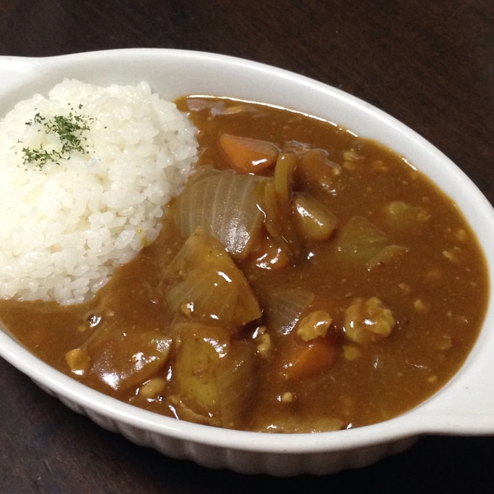 くるみ入りカレー♪